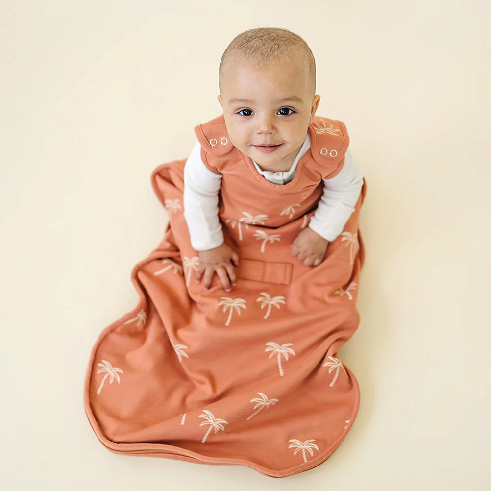 4 Season® Ultimate Baby Sleep Bag, Merino Wool & Organic Cotton, Palms - Image 6