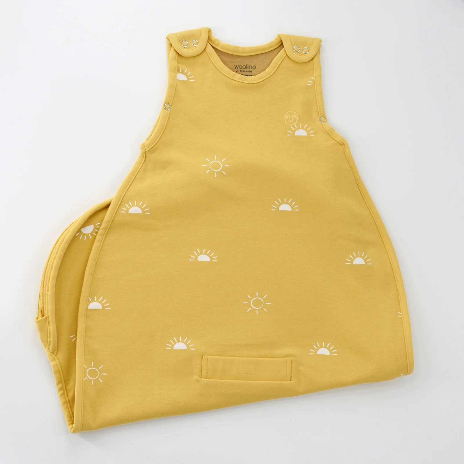 4 Season® Ultimate Baby Sleep Bag, Merino Wool & Organic Cotton, Sun - Image 4