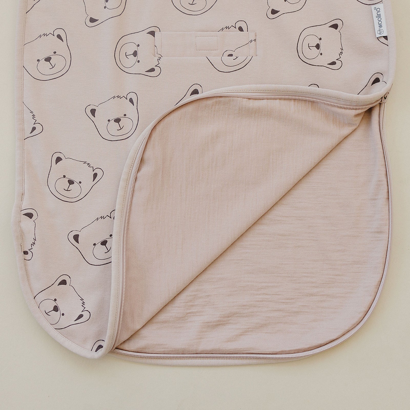 4 Season® Ultimate Baby Sleep Bag, Merino Wool & Organic Cotton, Teddy Bear - Image 8