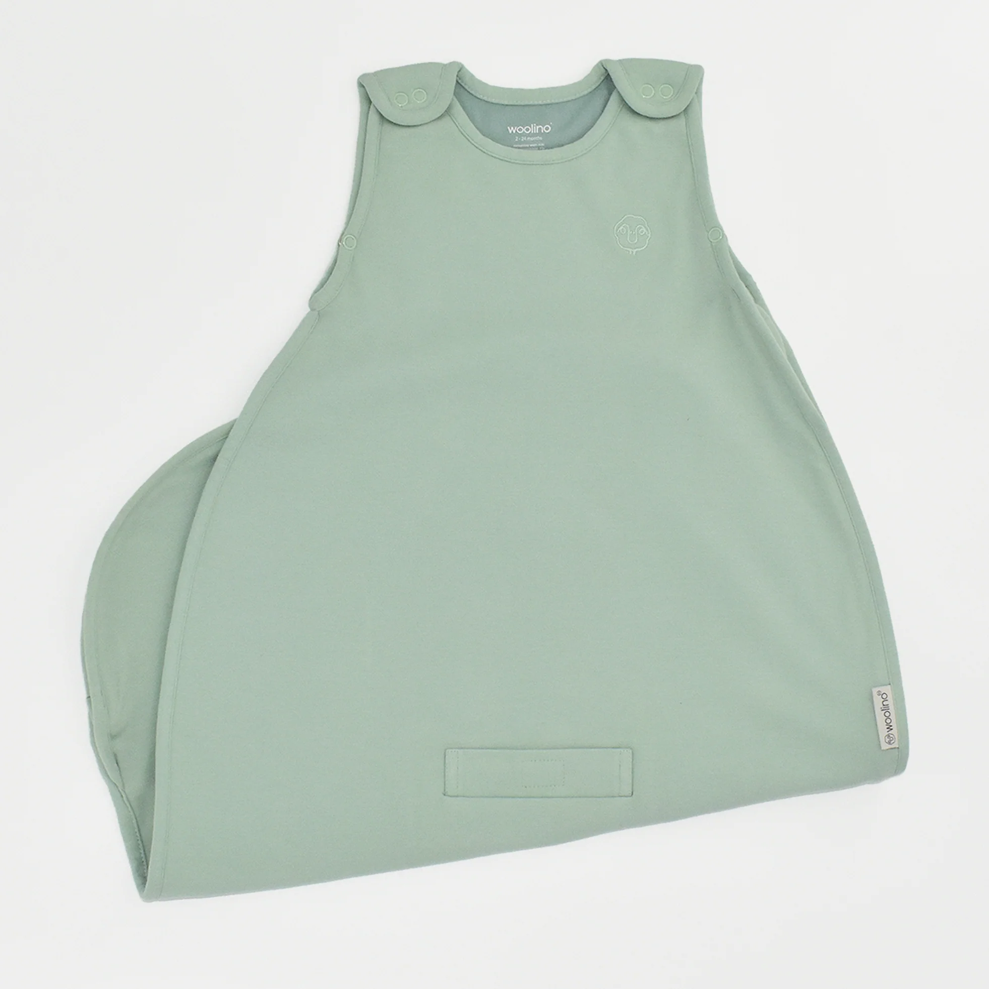 4 Season® Ultimate Baby Sleep Bag, Merino Wool & Organic Cotton, Aloe - Image 3