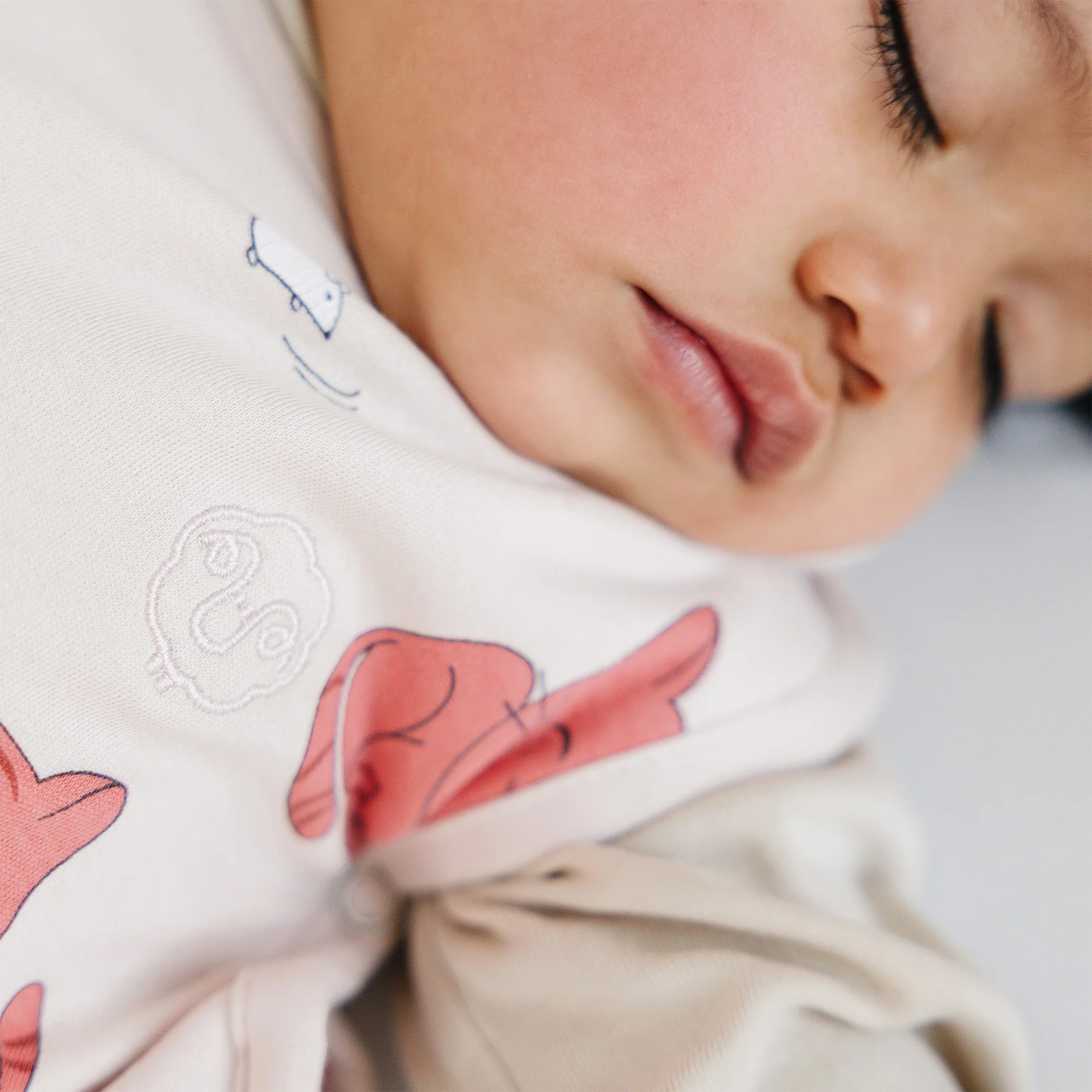 4 Season® Ultimate Baby Sleep Bag, Merino Wool & Organic Cotton, Kitten - Image 3