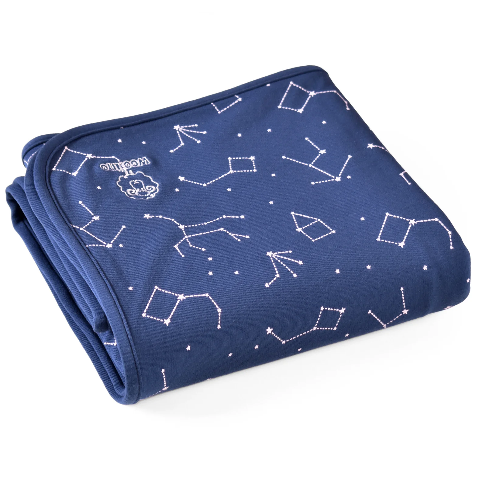 4 Season® Stroller Merino Wool & Organic Cotton Baby Blanket, 40" x 31.5", Night Sky™ - Image 3