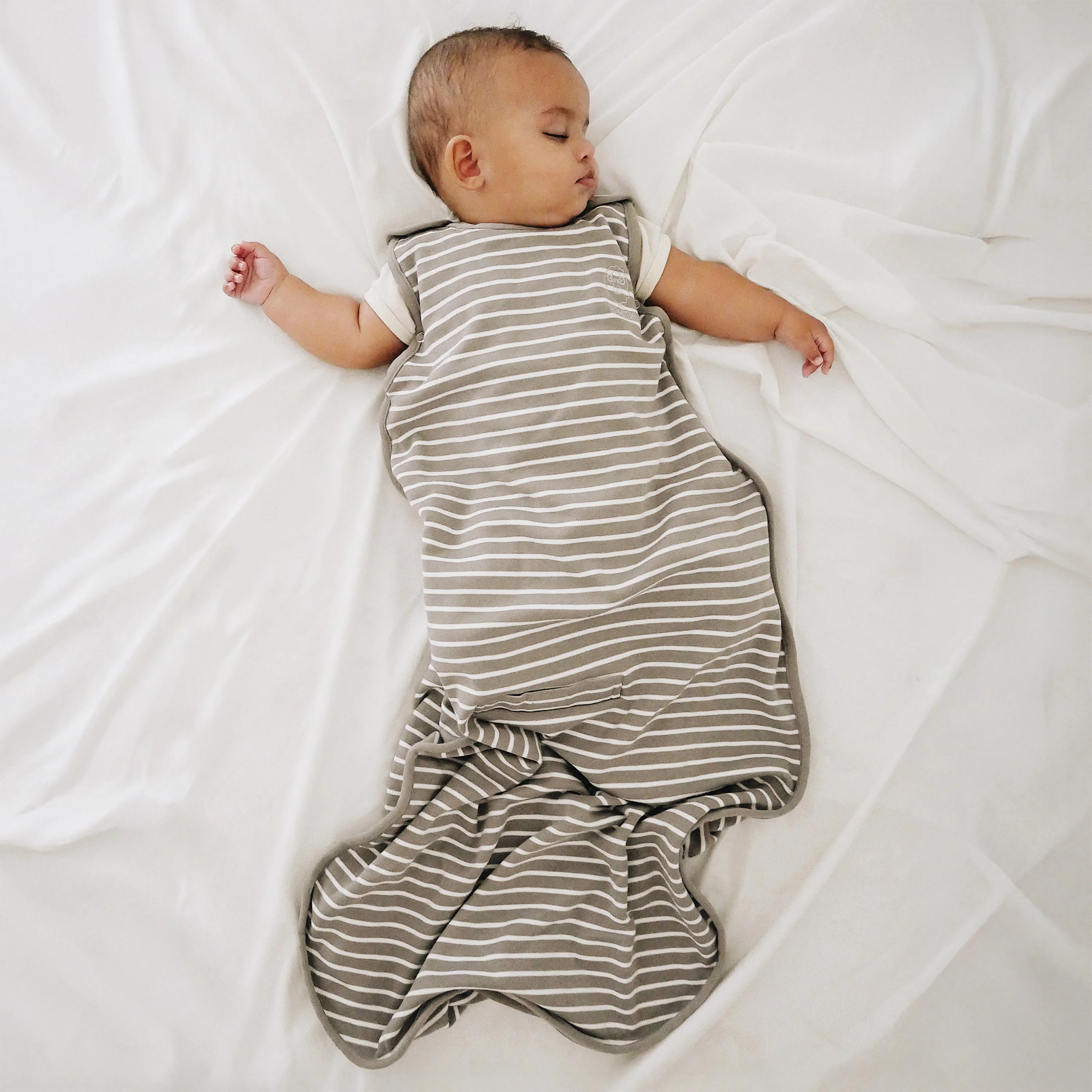 4 Season® Ultimate Baby Sleep Bag, Merino Wool & Organic Cotton, Earth - Image 3