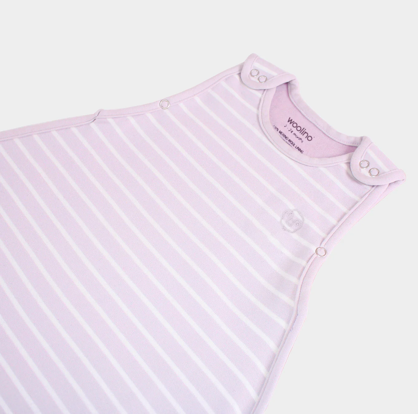 4 Season® Ultimate Baby Sleep Bag, Merino Wool & Organic Cotton, Lilac - Image 4