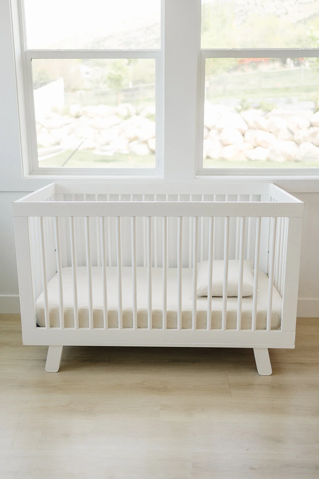 Ecolino® Crib Sheet, 100% Organic Cotton, Oat - Image 3