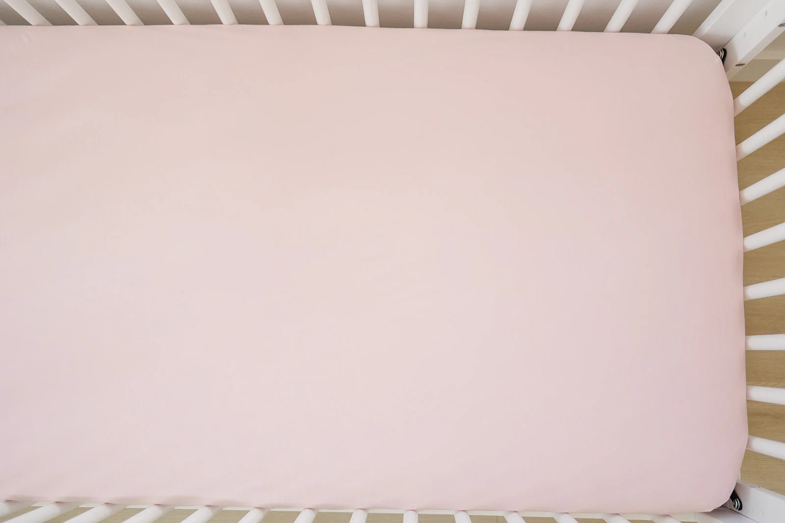 Ecolino® Crib Sheet, 100% Organic Cotton, Petal - Image 5