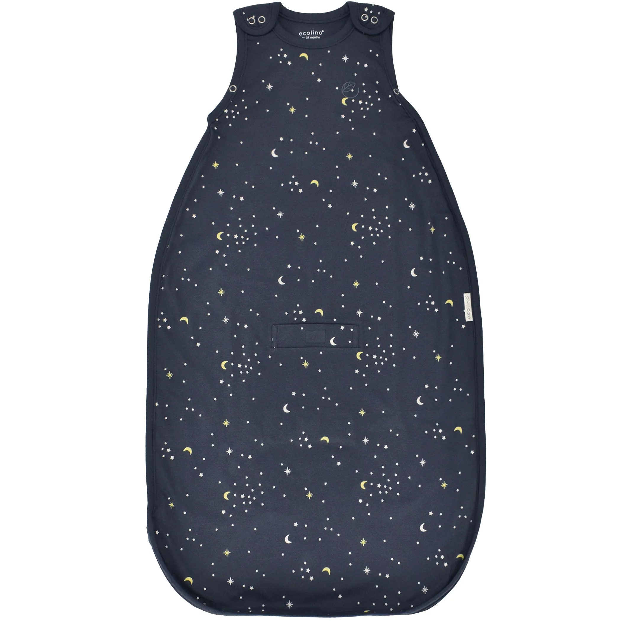 Imperfect Ecolino Adjustable Toddler Sleep Bag, 100% Organic Cotton, 2-4 Years, Milky Way Ink