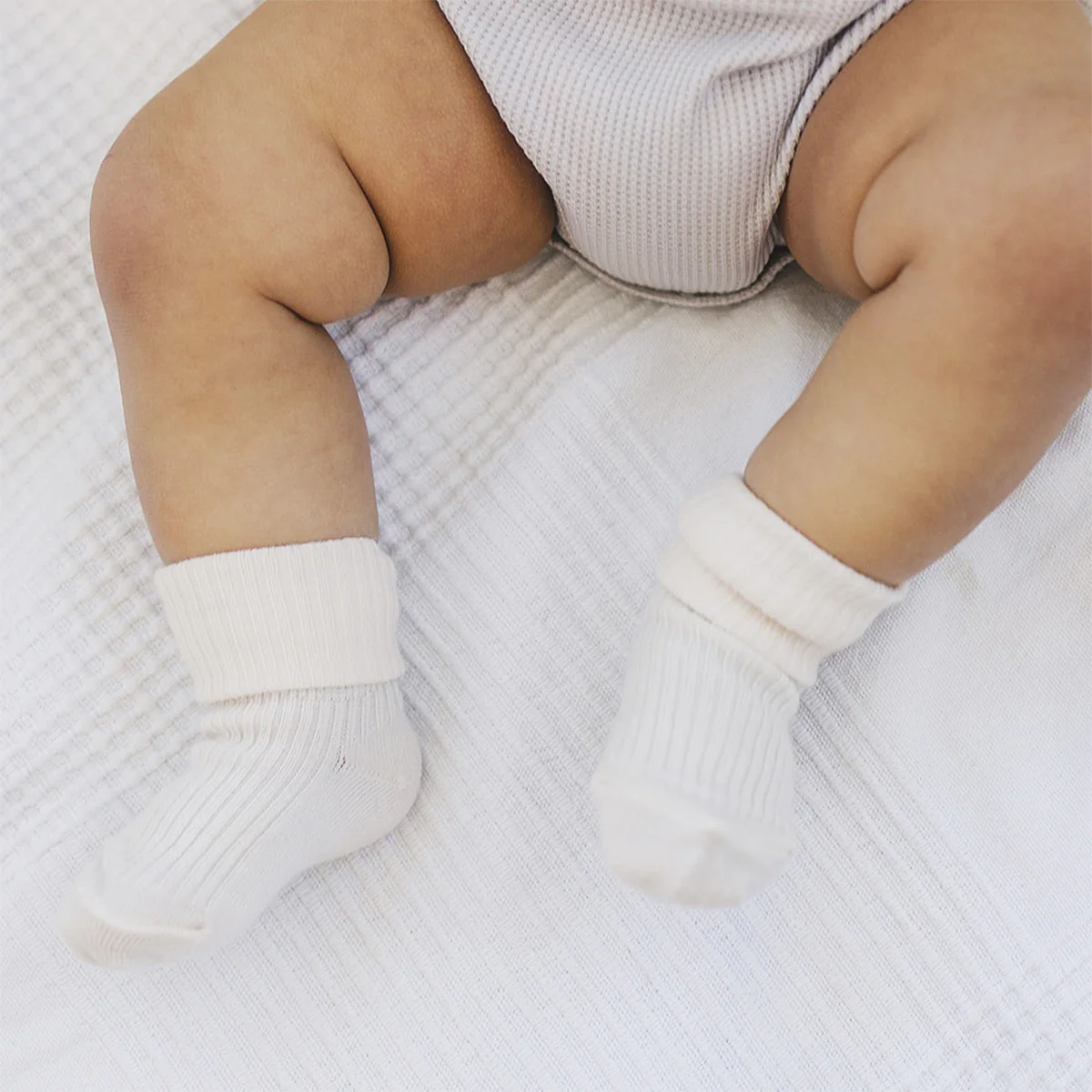 Wool Socks, Baby and Toddler, Cork - Image 3