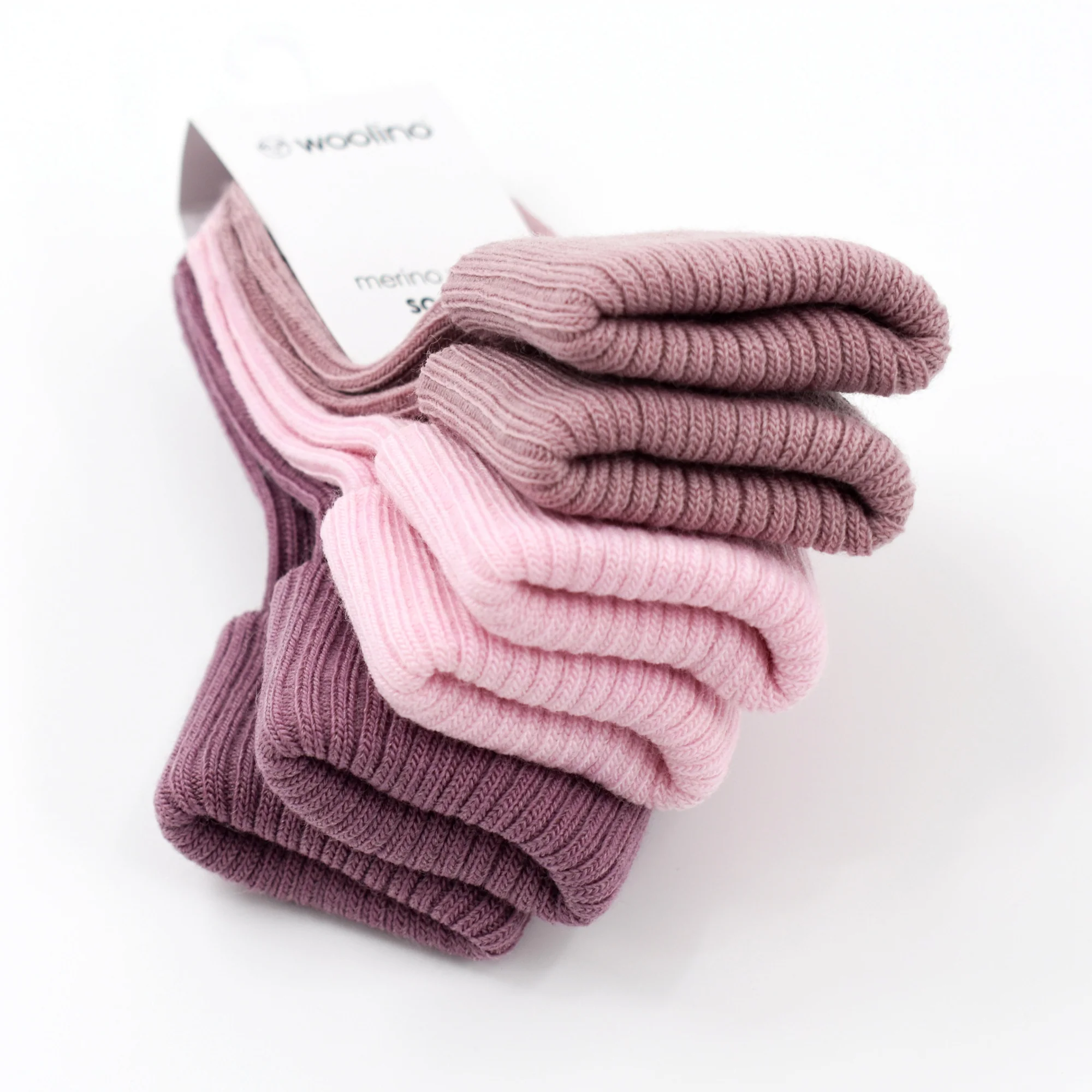 Wool Socks, Baby and Toddler, Pink & Rose - Image 6