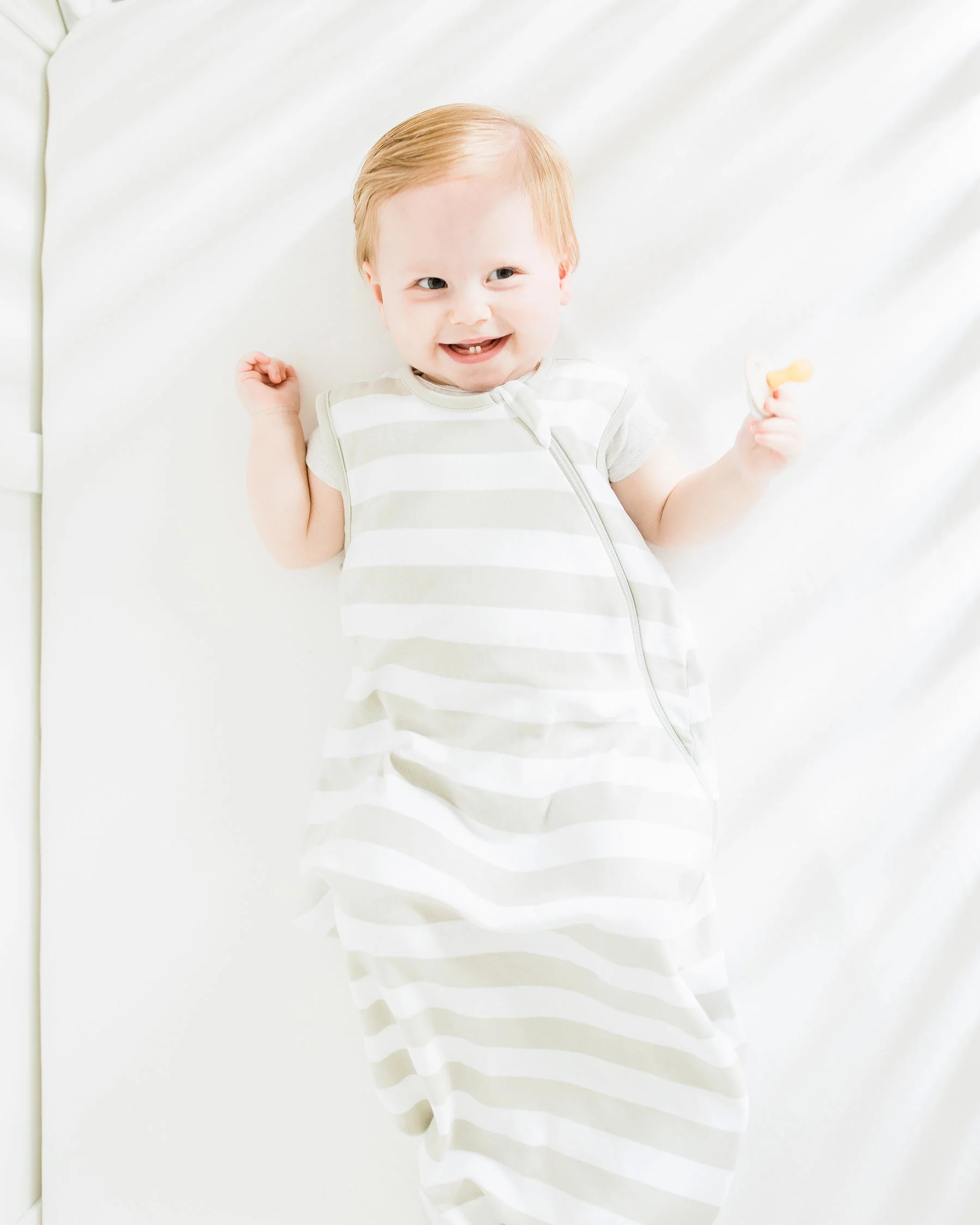Ecolino® Organic Cotton Classic Baby Sleep Bag or Sack, Gray - Image 3