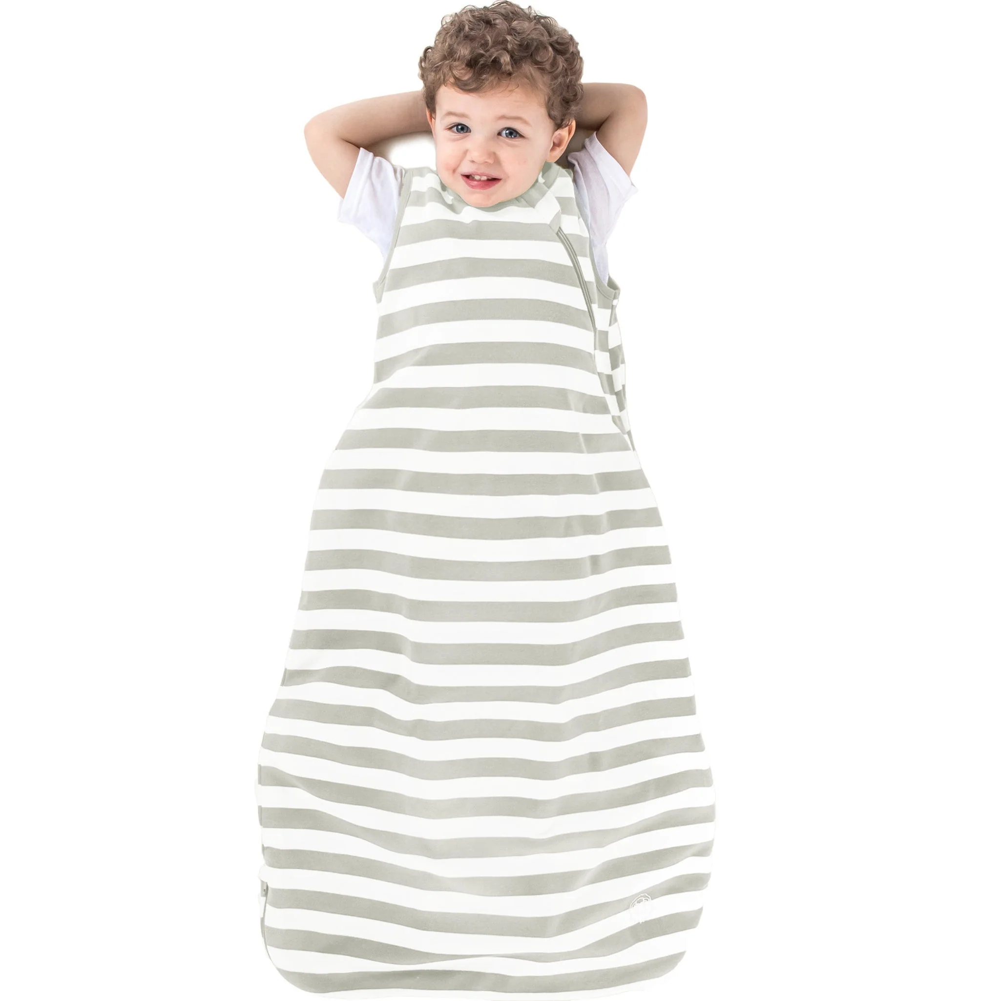 Ecolino® Organic Cotton Classic Baby Sleep Bag or Sack, Gray - Image 6
