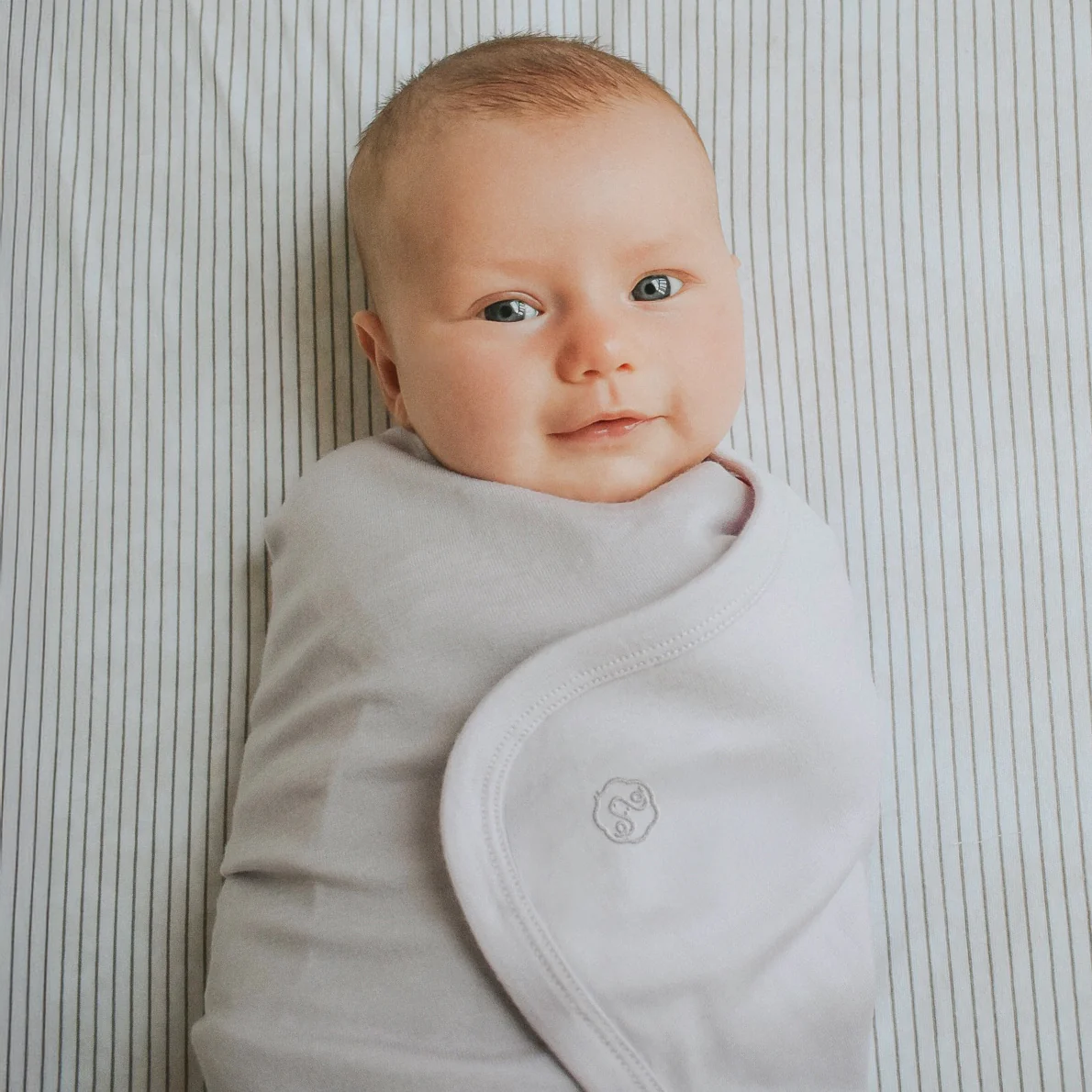 Swaddle Blanket, Merino Wool, Newborn to 3 Months, Oat - Image 3
