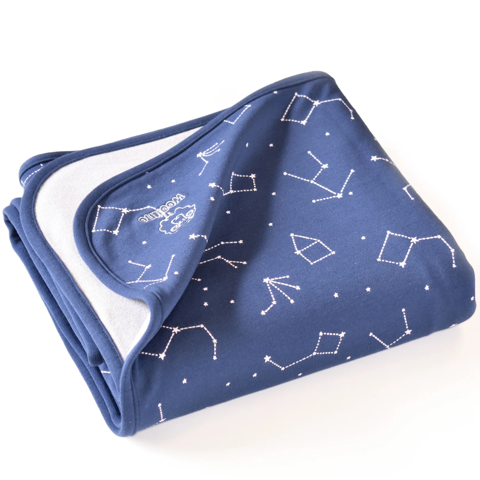 Toddler Blanket, 4 Season® Merino Wool & Organic Cotton Blanket, 52.5" x 40", Night Sky™ - Image 8
