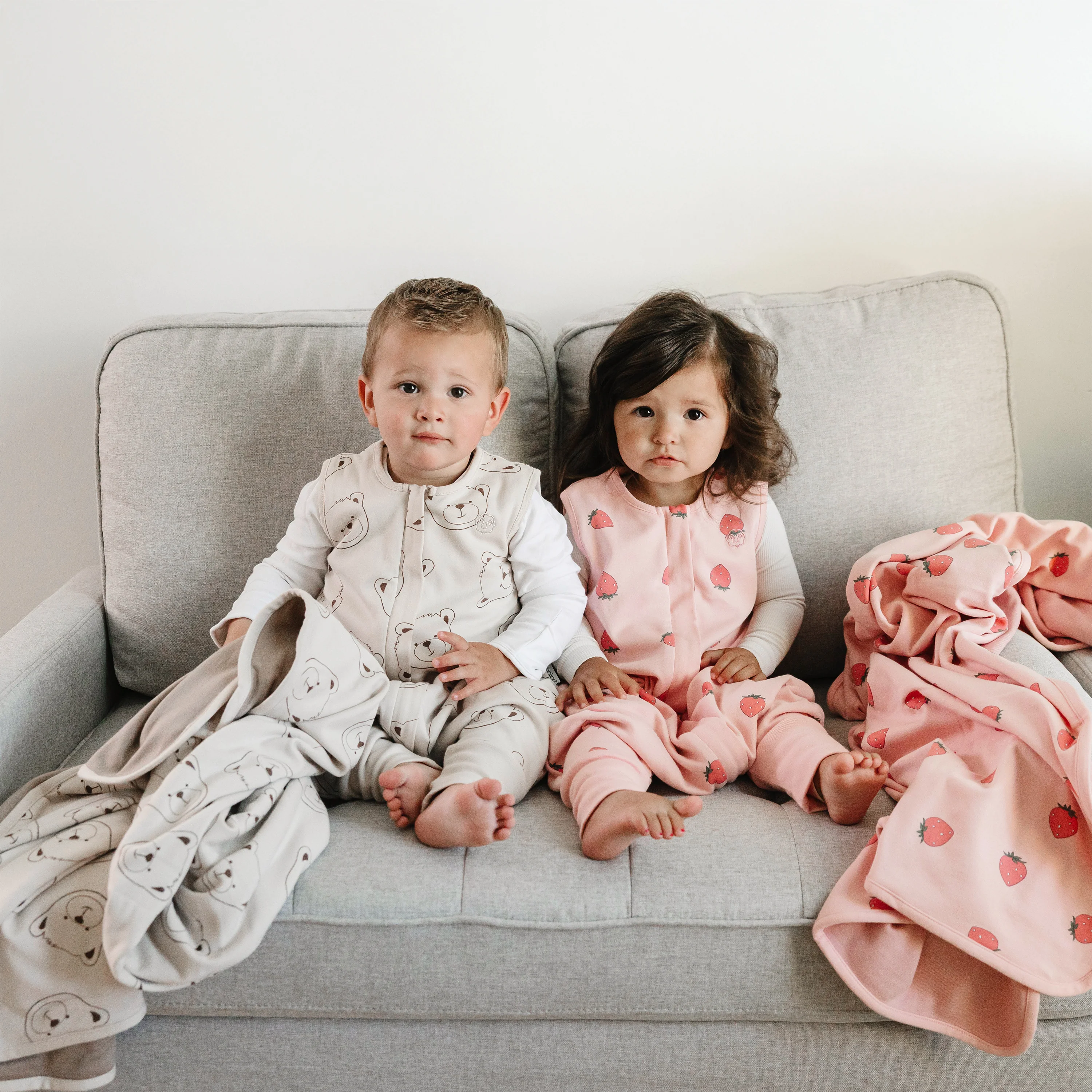 Toddler Blanket, 4 Season® Merino Wool & Organic Cotton Blanket, 52.5" x 40", Teddy Bear - Image 5