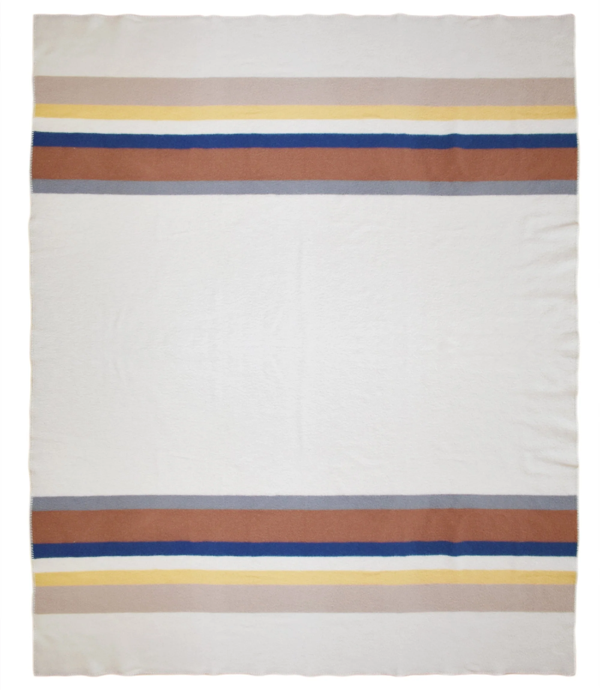 Wool Blanket, Cream Dunes - Image 3