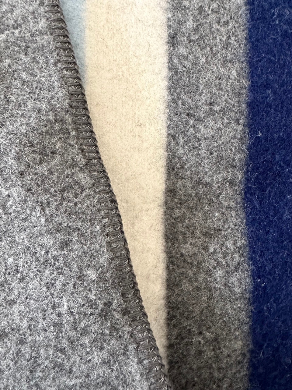 Wool Blanket, Mountain Clouds - Image 4