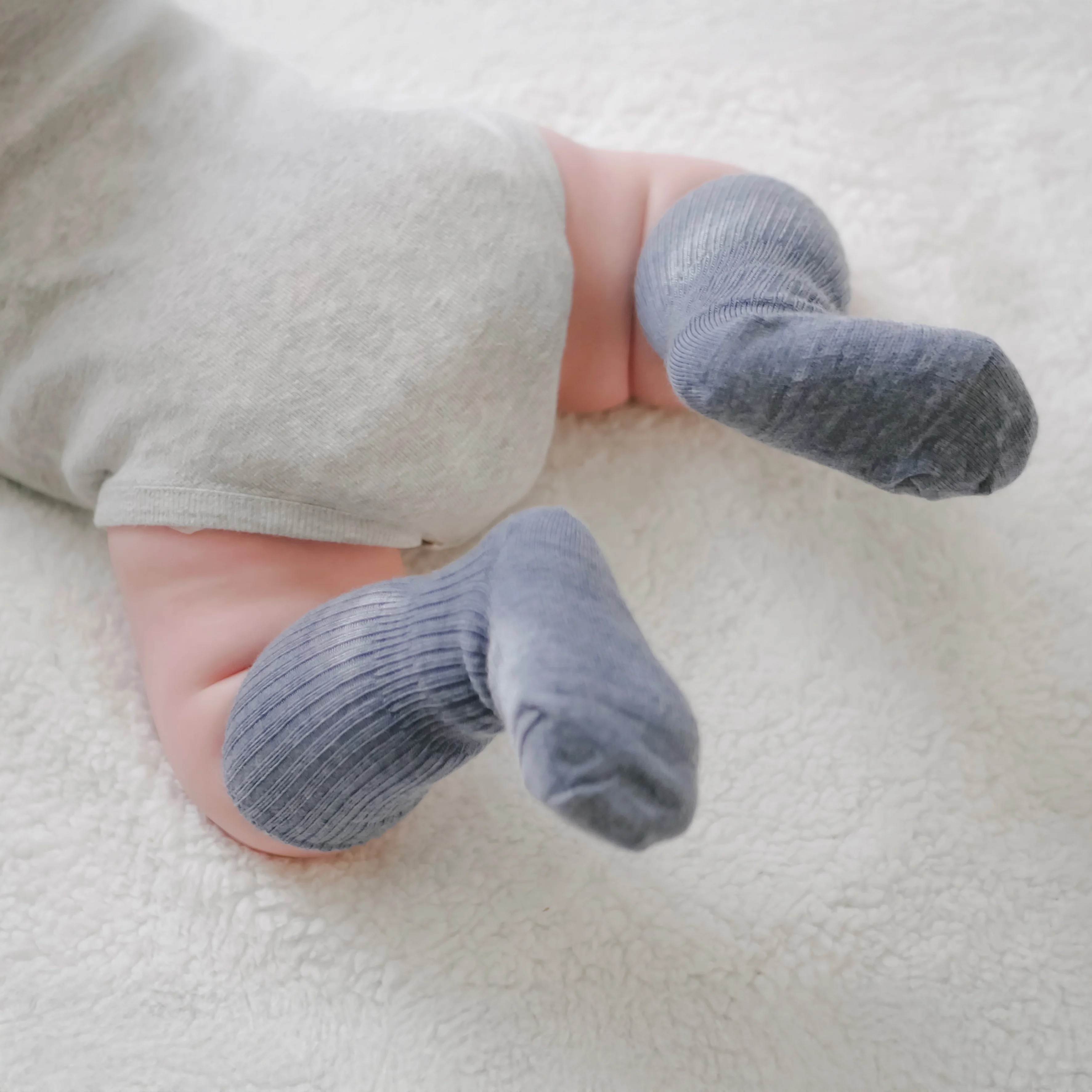 Wool Socks, Baby and Toddler, Blue - Image 3