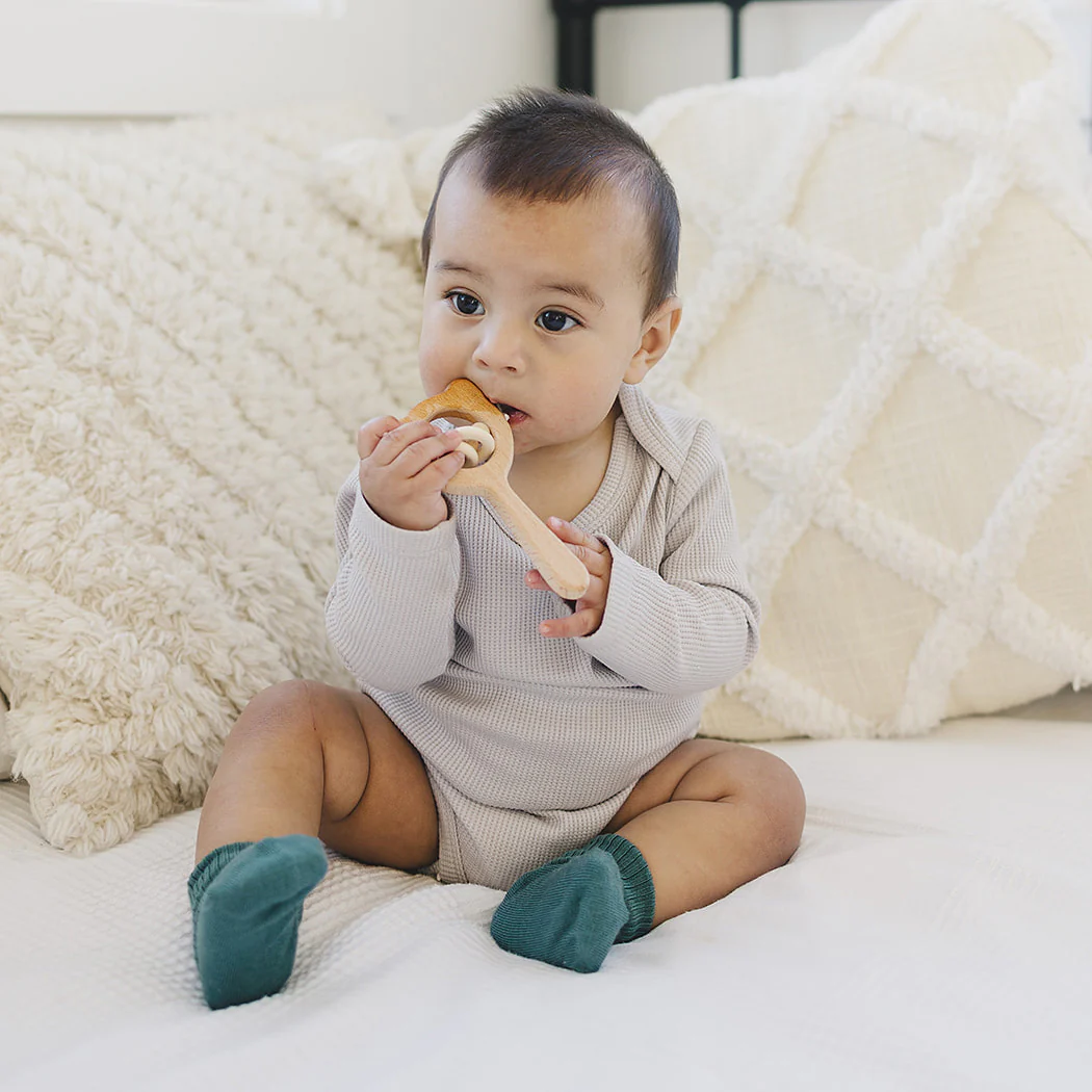 Wool Socks, Baby and Toddler, Pine - Image 11