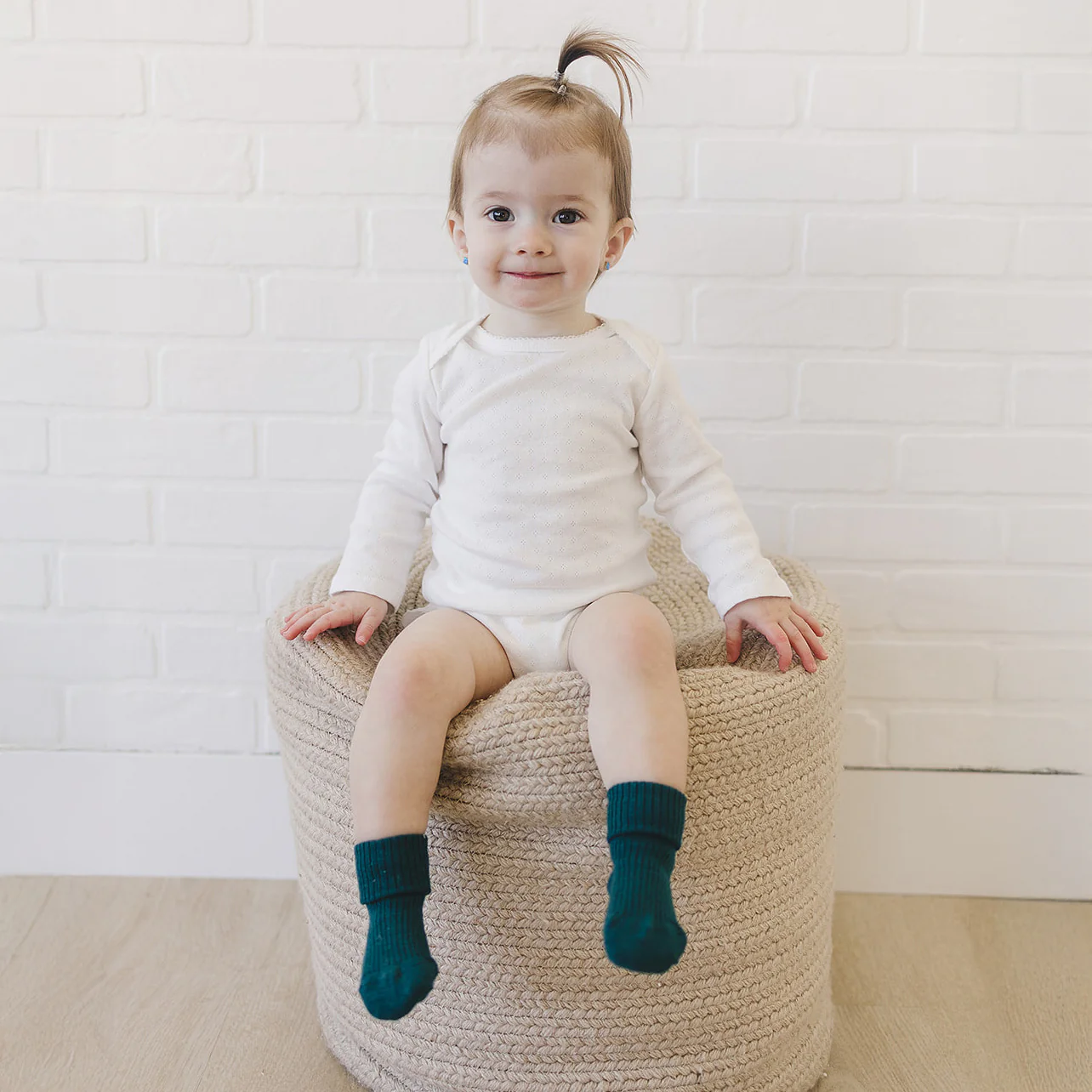 Wool Socks, Baby and Toddler, Pine - Image 9